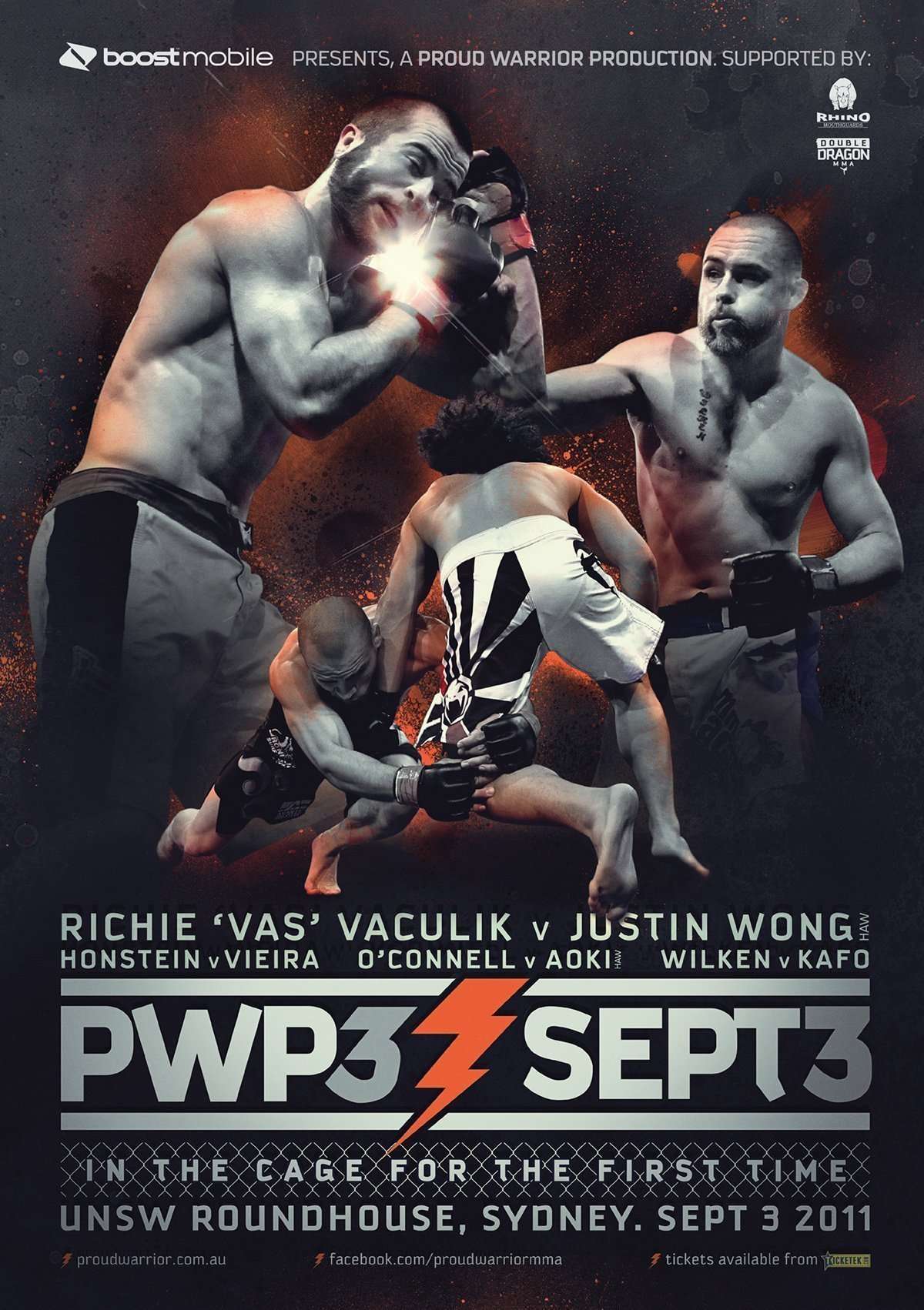 PWP 3 MMA poster design