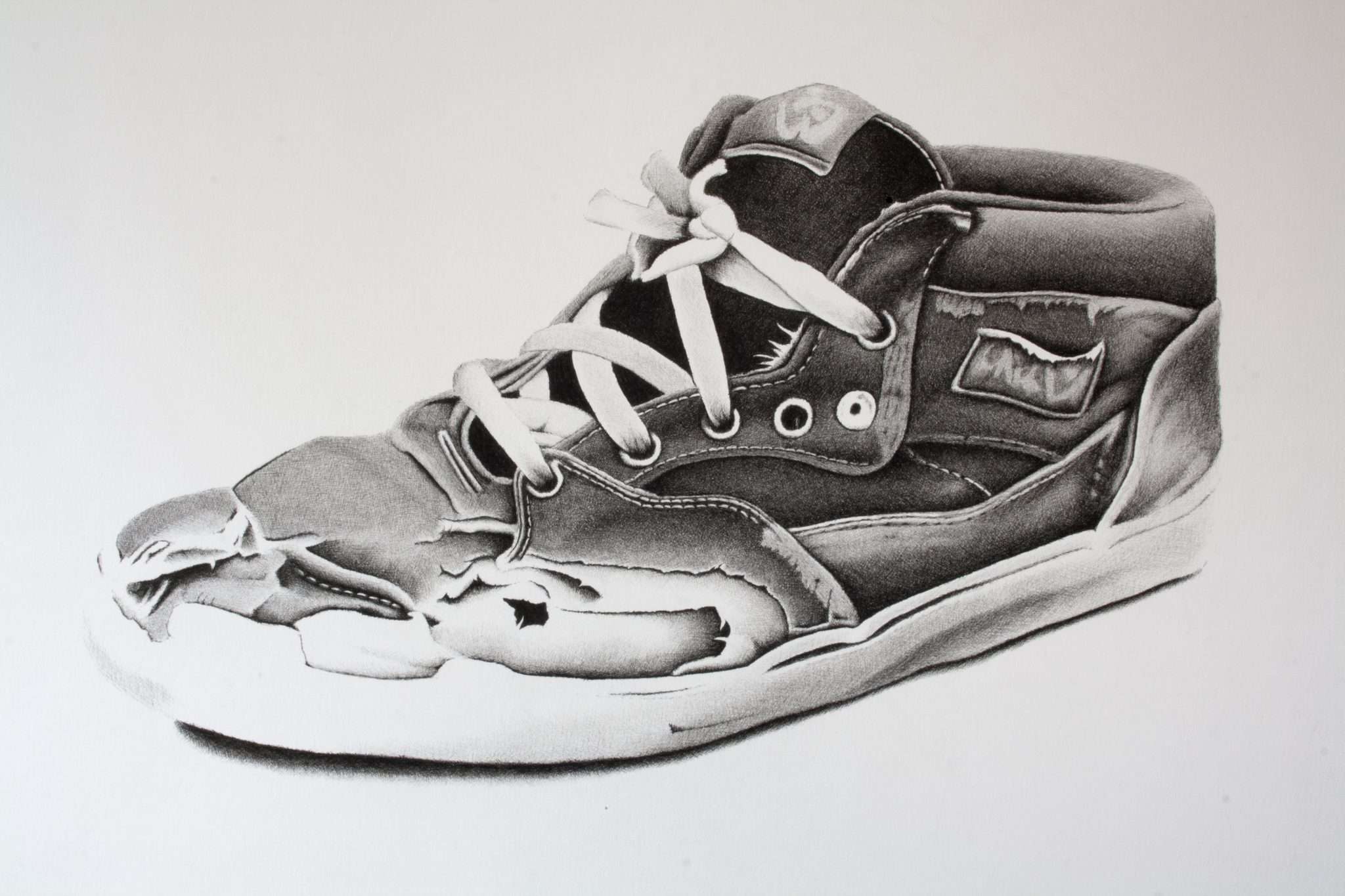 Vans Half Cab drawing by Dean Spinks