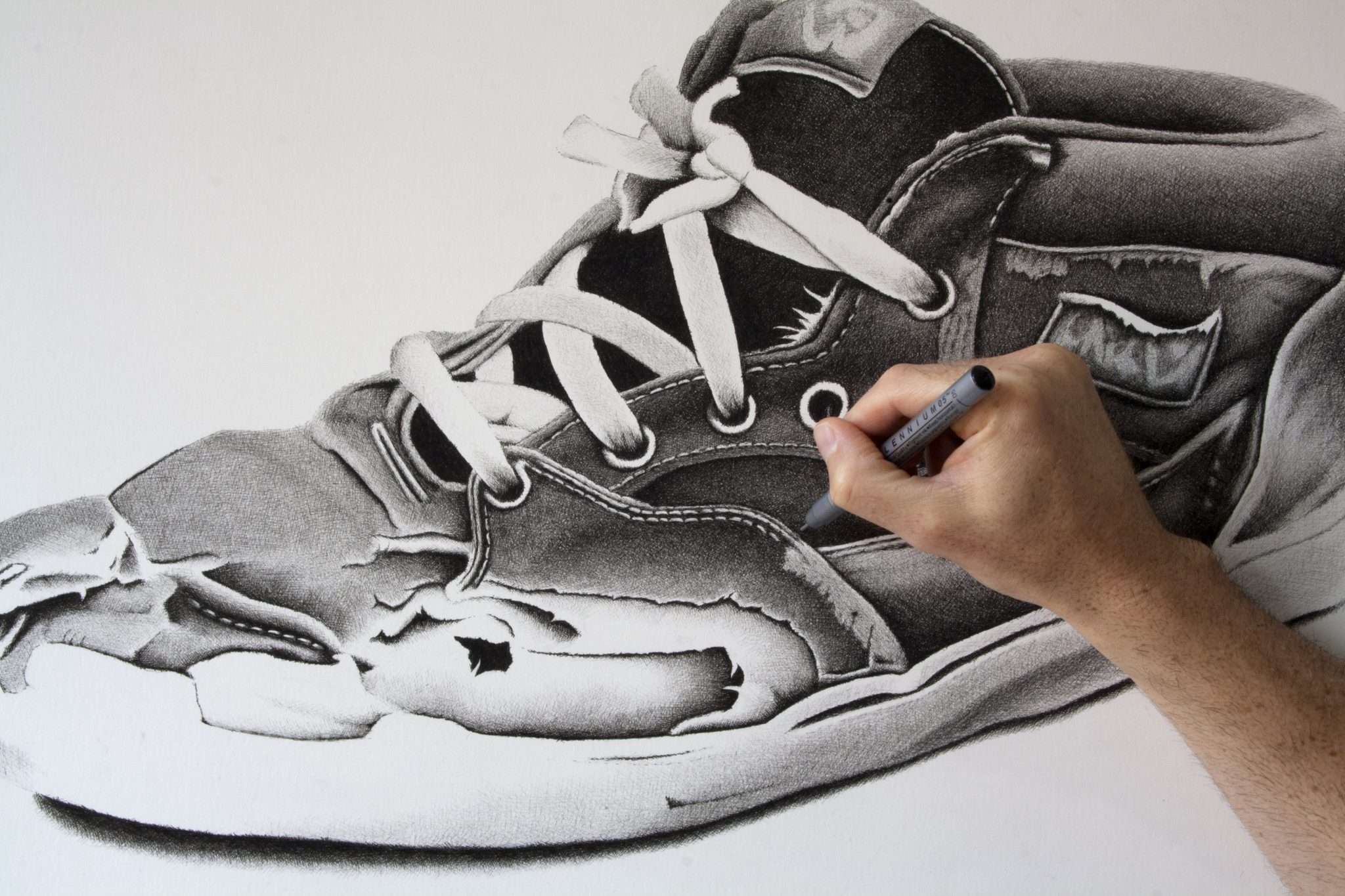 Vans Half Cab shoe drawing