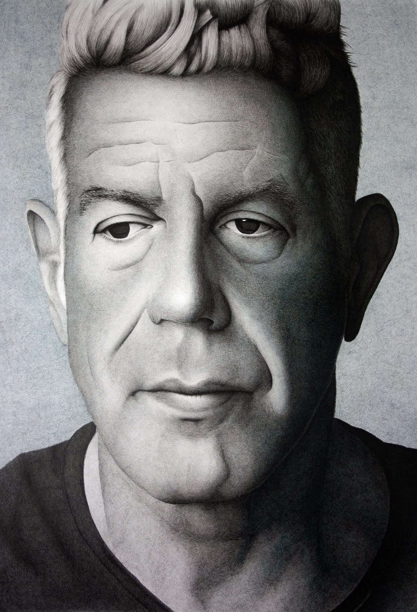 Anthony Bourdain portrait