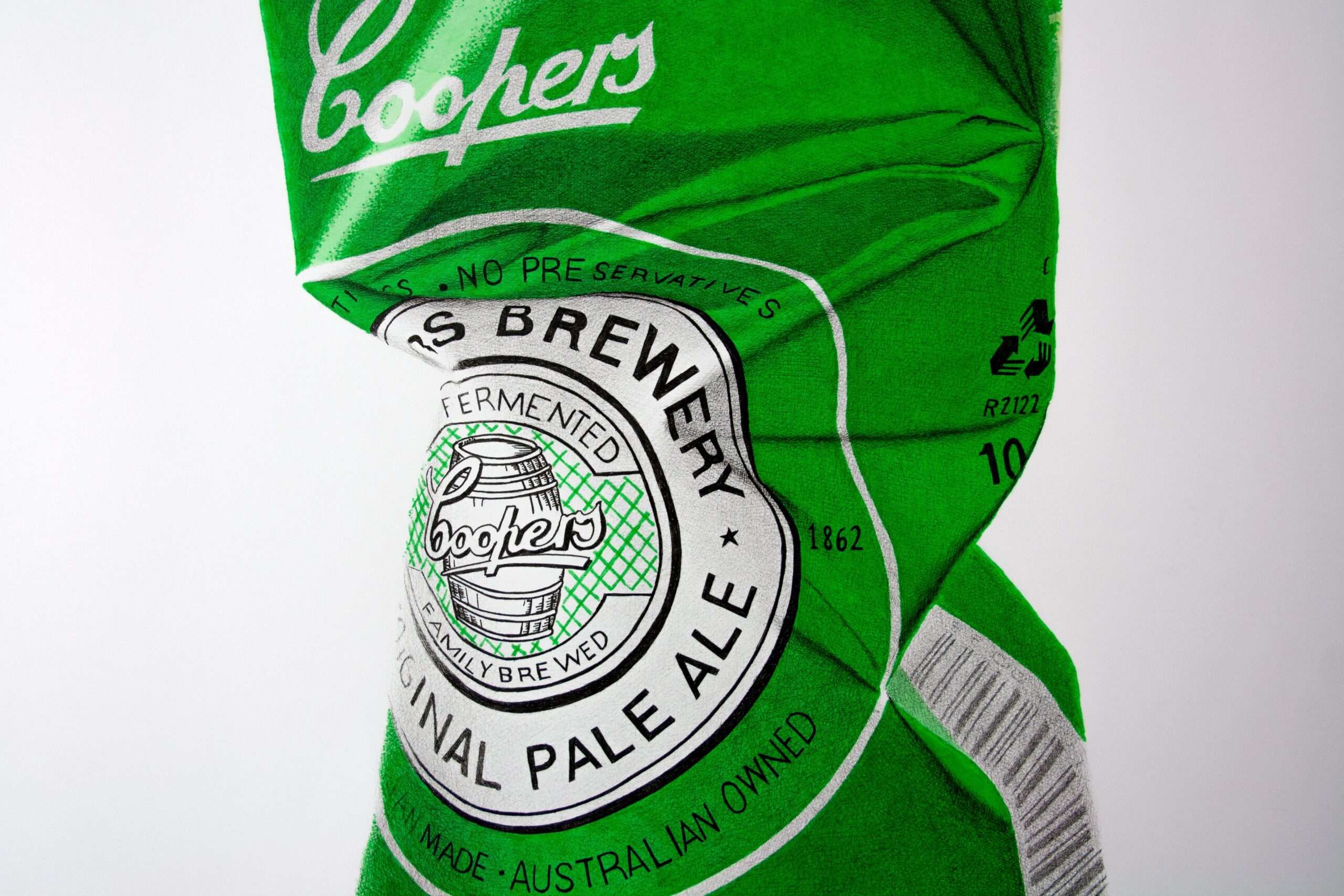 Coopers Pale Ale Tinnie Print Dean Spinks Art