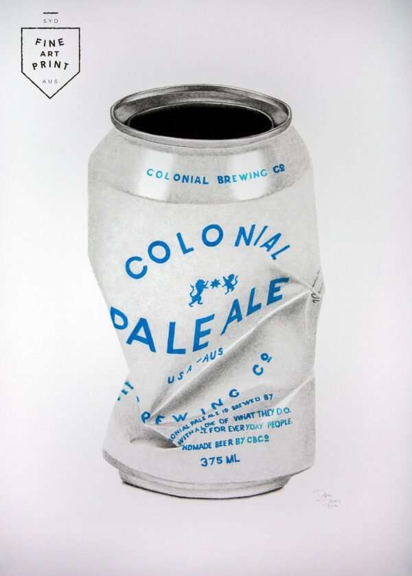 Colonial Brewing Co. Tinnie | Print