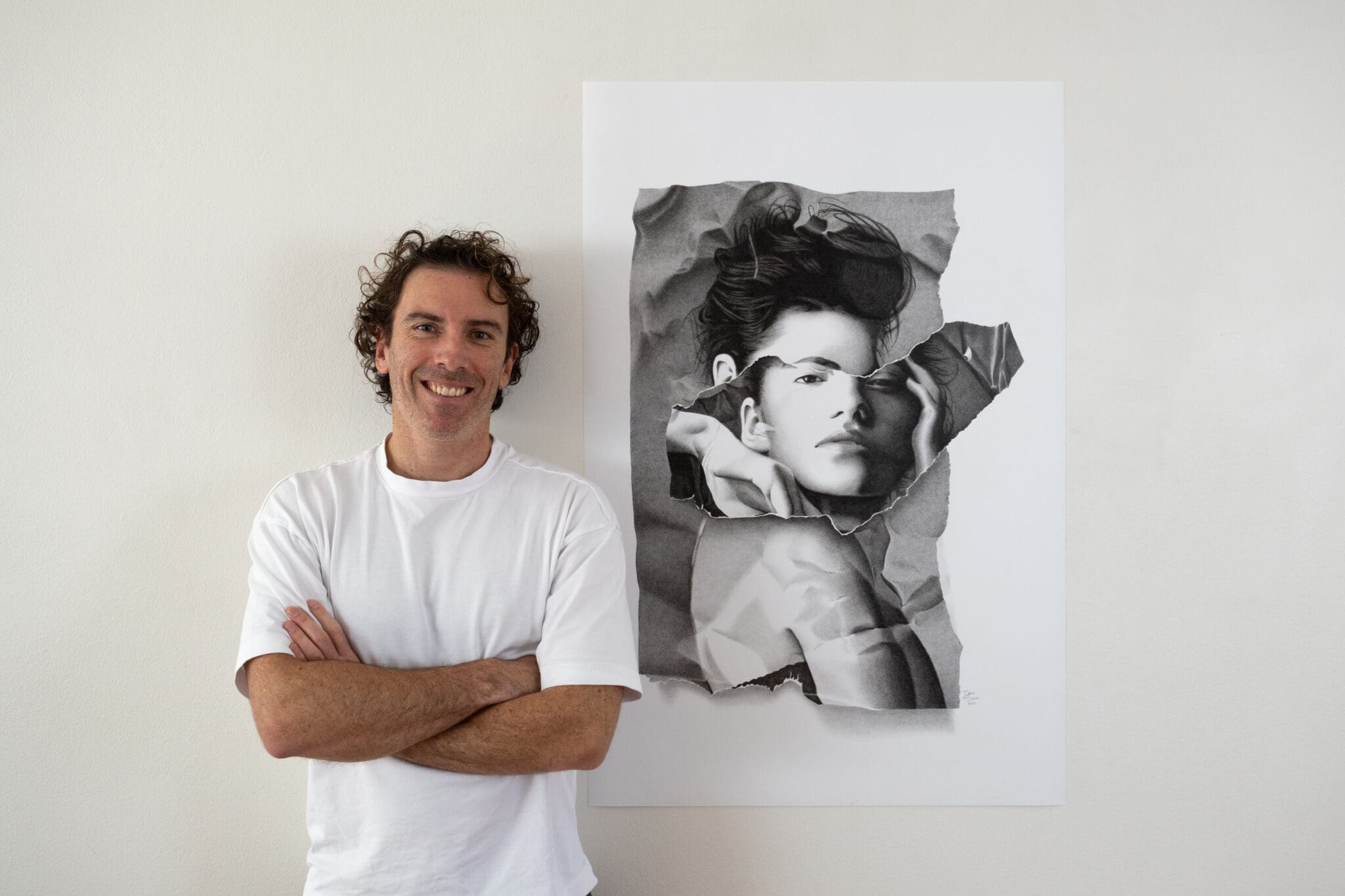 The Forbidden Enigma | Contemporary Portrait Art Print | Dean